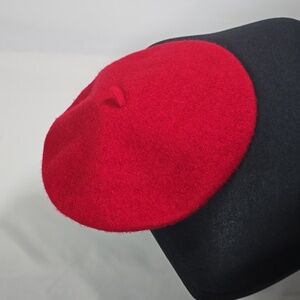 3/$30 WOOL Classic Red Beret